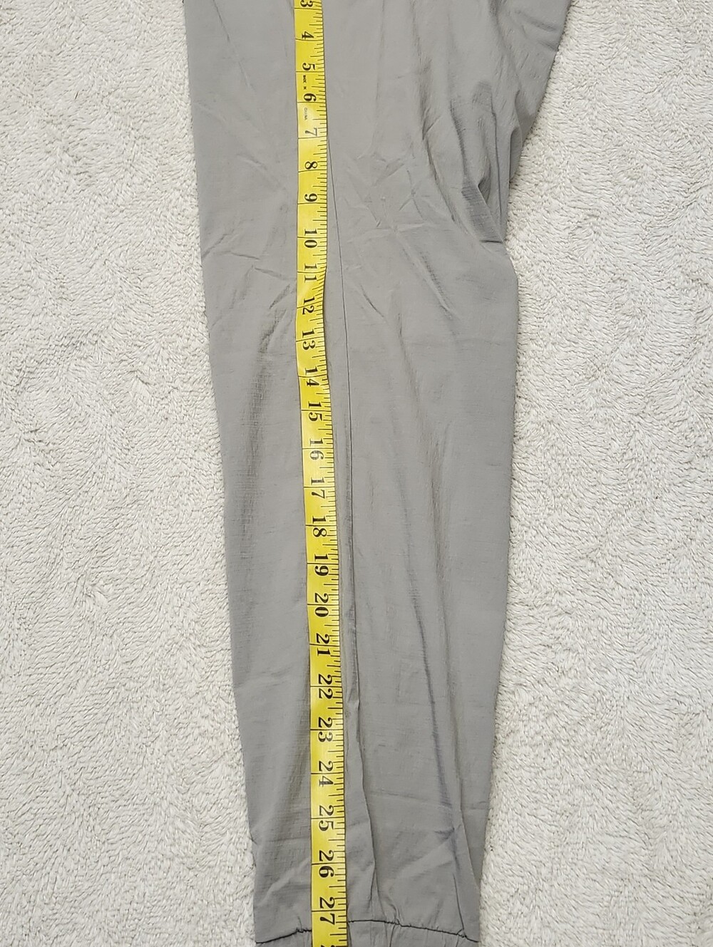 Athleta Womens Trekkie Jogger Nylon Pants Stretch Tapered Size 6 Pockets Gray - Picture 9 of 10
